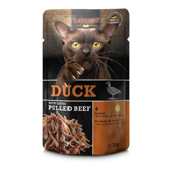 Leonardo Duck + Extra Pulled Beef