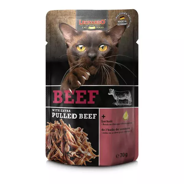 Leonardo Beef + Extra Pulled Beef