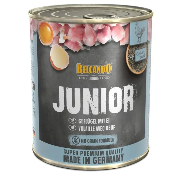 Belcando Junior Poultry With Egg