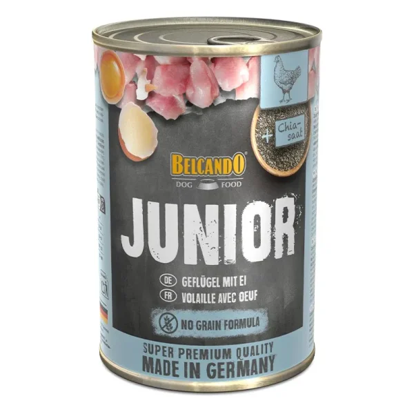 Belcando Junior Poultry With Egg