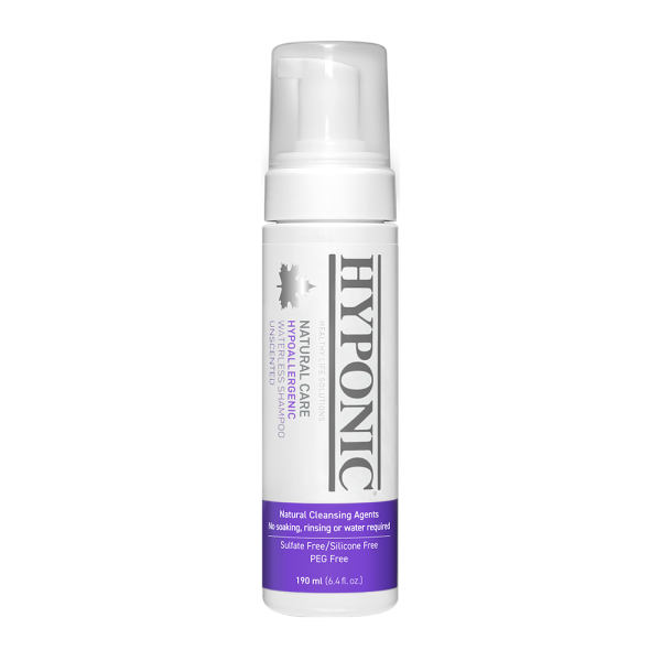 HYPONIC Hypoallergenic Waterless Shampoo (for pets unscented)